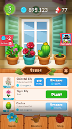 FlowerBox: Idle flower garden