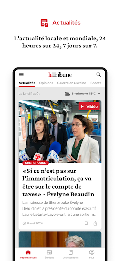 La Tribune Screen 2