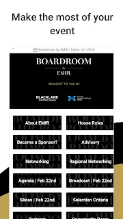EMIR App & Virtual Networking