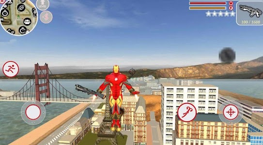Iron Rope Hero War - Superhero Unknown