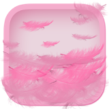 Pink Feather Live Wallpaper icon