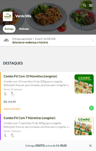 Android application Verde Mix screenshort
