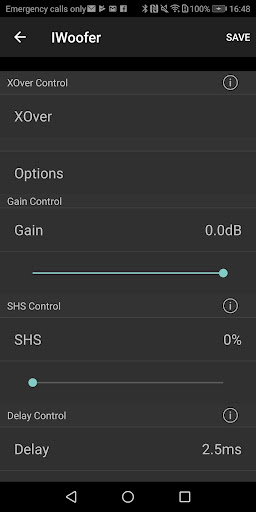Android application iWoofer screenshort