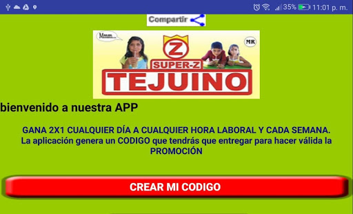 Gana 2x1 con tejuino z Screenshot 2 - AppWisp.com