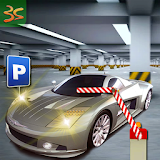 Multi story car parking game icon