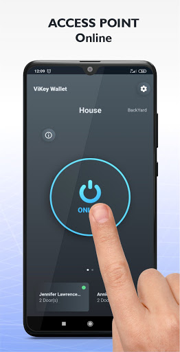 Android application ViKey - Virtual key wallet screenshort