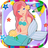 Paint Magic mermaids icon