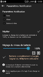 Alarme sonore de batterie ‒ Applications sur Google Play