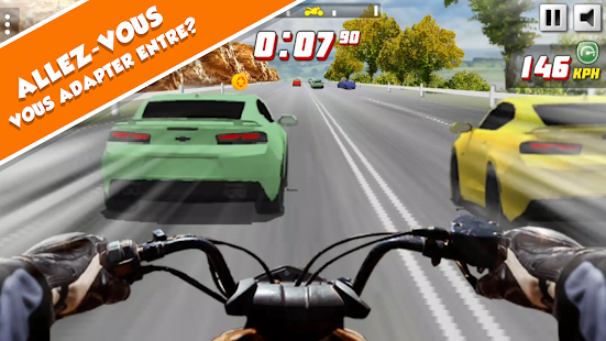 Highway Rider Extreme - Jeu de course de moto 3D screenshots apk mod 2
