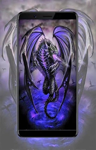 Android application Fire Dragon Wallpaper screenshort