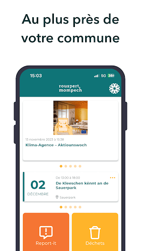 Android application ROMO screenshort