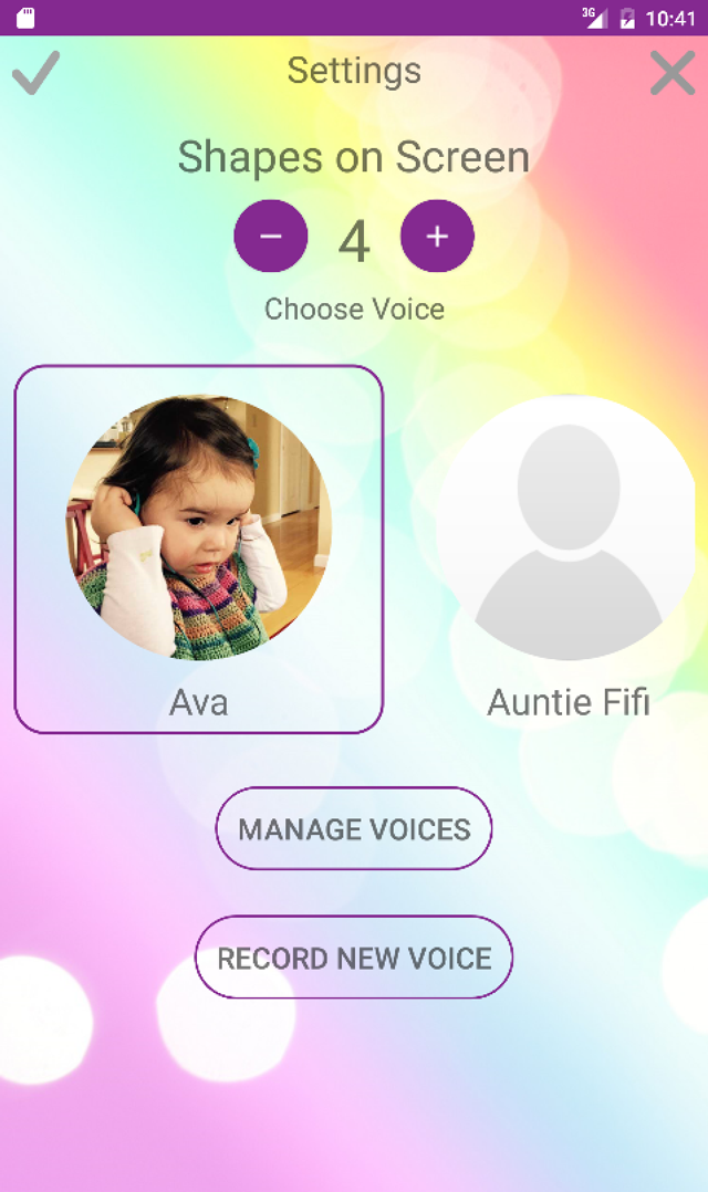 Android application Ava - Made For You screenshort