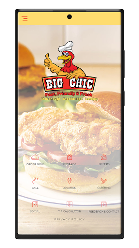 Android application Big Chic McDonough screenshort