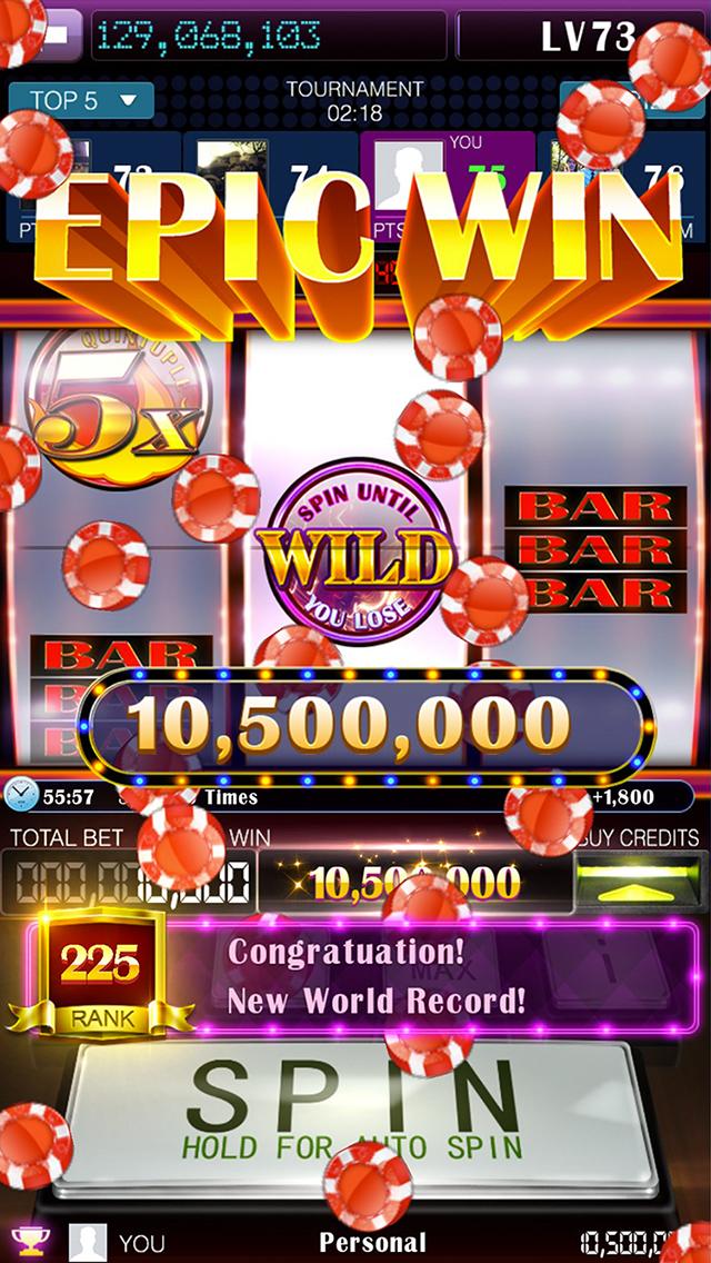 Android application 777 Slots - Vegas Casino Slot! screenshort