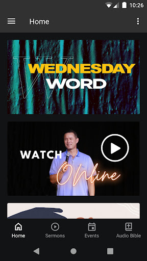 Android application Arise.Church screenshort