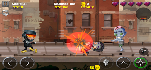 Android application Hangman Zombie Apocalypse screenshort