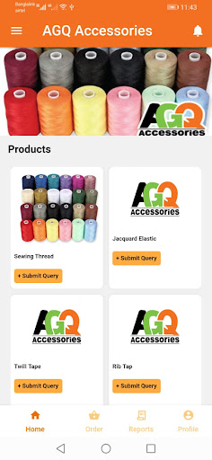 Android application AGQ Accessories screenshort