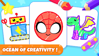 Game screenshot Drawing Games: Paint And Color mod apk