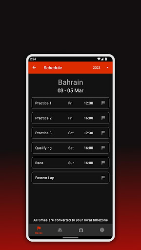 Formula 2026 Calendar screenshot 7