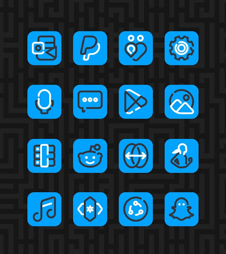 Linios Blue - Icon Pack