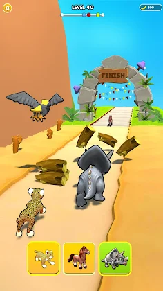 Animal Transform Shifting Game - Screenshot 4