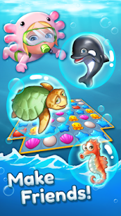Ocean Friends : Match 3 Puzzle 73 screenshots 3
