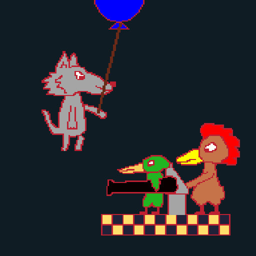 Wolves vs Chickens logo