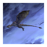 Dragon volant icon