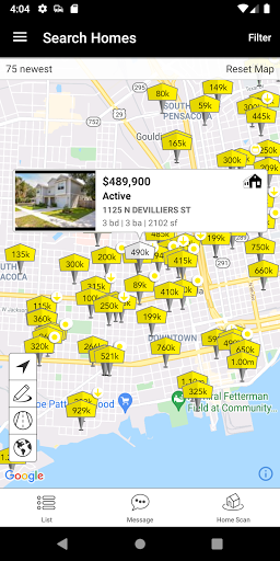 Android application Roberts Brothers Realtors screenshort
