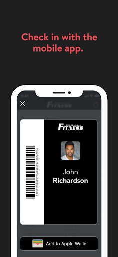 Screenshot of Bergenfield Fitness