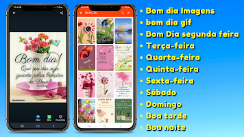 screenshot of Bom Dia Imagens Bonitas
