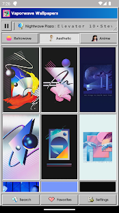 Vaporwave Wallpapers & Radio Screenshot