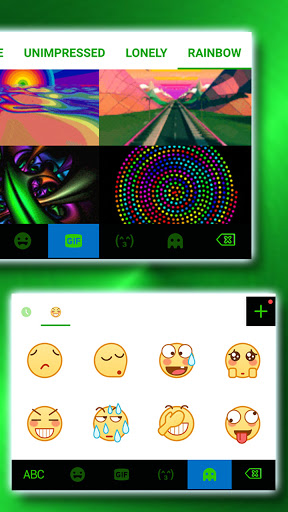 Green Metal Keyboard Backgroun Screenshot 4 - AppWisp.com