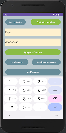 Mensager Screen 2