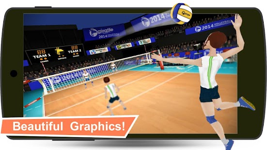Volleyball Champions 3D - Online Sports Game Screenshot