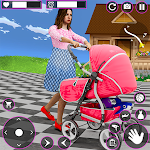 Cover Image of Download Virtual Pregnant Mother Life  APK