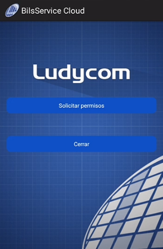 Android application Servicio Ludycom Cloud screenshort
