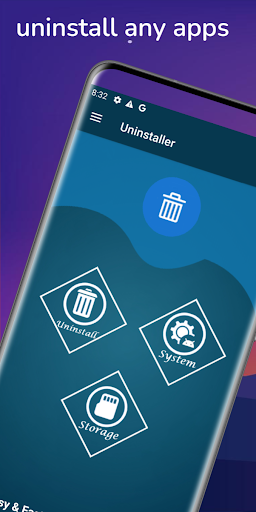 Android application uninstall any apps screenshort