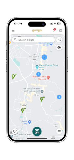 Android application goME - EV Charging Network screenshort
