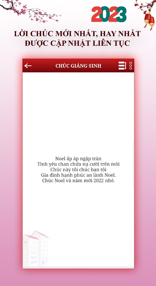#7. Lời chúc - Tin nhắn hay 2023 (Android) 由: WeApp Studio