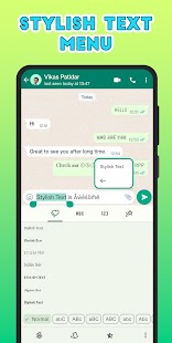 Stylish Text - Fonts Keyboard Tangkapan layar