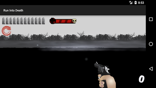 Android application Run Into the Death screenshort