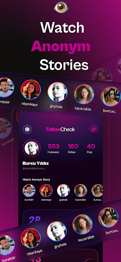 FollowCheck – Profile Stats Screenshot 3 - AppWisp.com