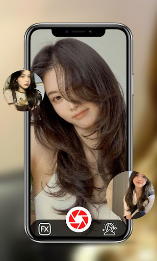 Android application Korean Ulzzang Photo Editor screenshort