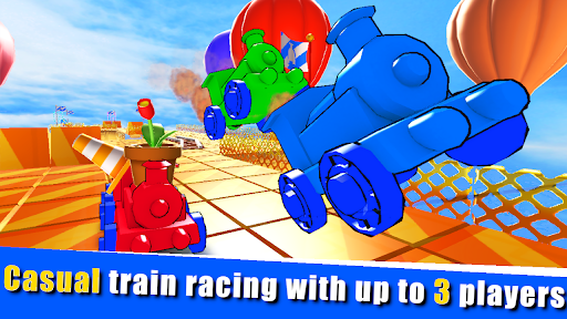 Android application Train's Run - Online Toy Race screenshort