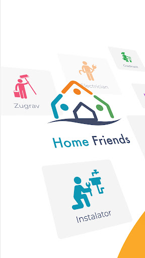 Android application Home Friends screenshort
