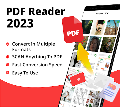 Android application PDF Reader Offline : pdf 2024 screenshort