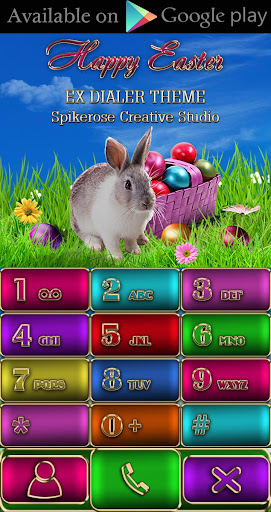 Happy Easter 3D Next Launcher Screen 3