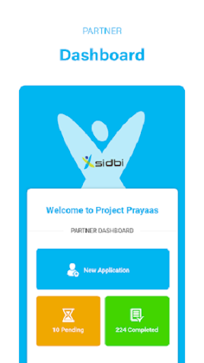 Prayaas : App for Microfinance Screen 2