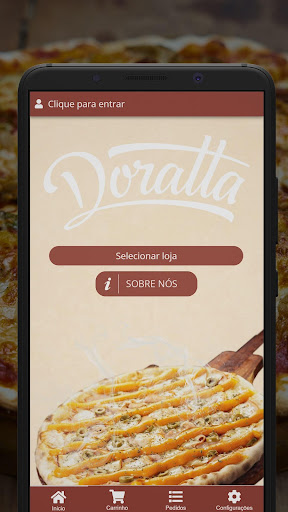 Android application Doratta Pizzaria screenshort